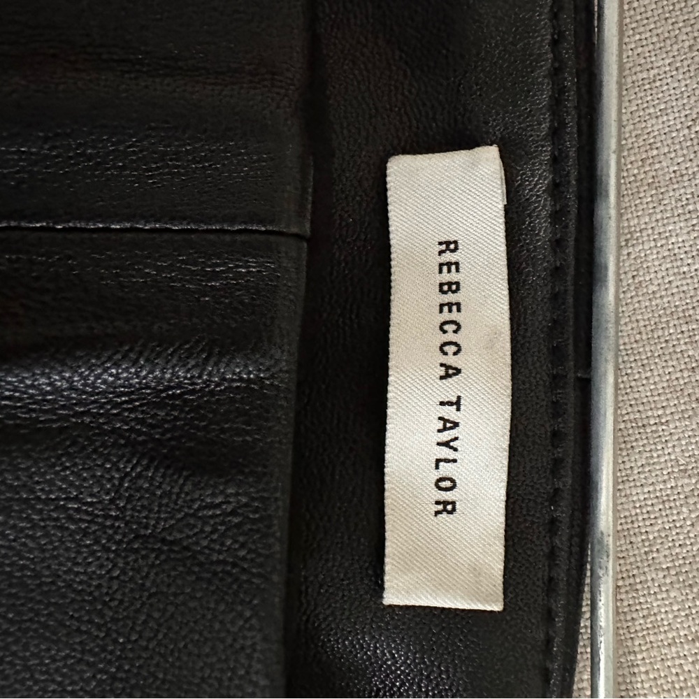 Rebecca Taylor leather pants
